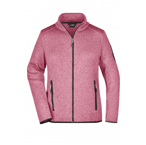 Ladies\' Knitted Fleece Jacket