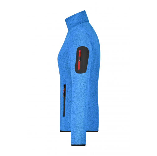 Ladies\' Knitted Fleece Jacket