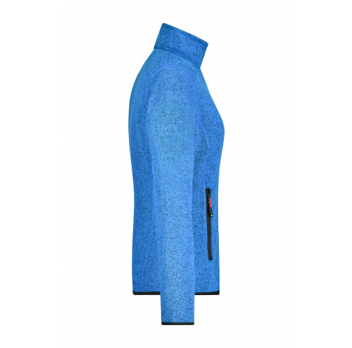 Ladies\' Knitted Fleece Jacket