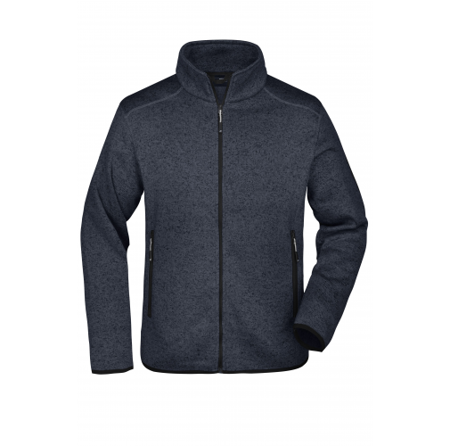 Men's Knitted Fleece Jacket