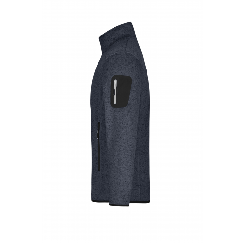 Men\'s Knitted Fleece Jacket