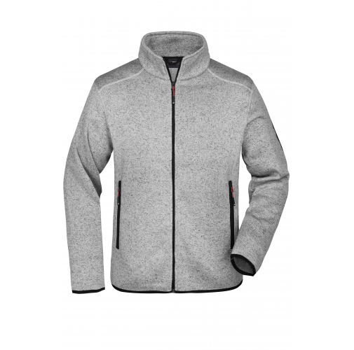 Men\'s Knitted Fleece Jacket