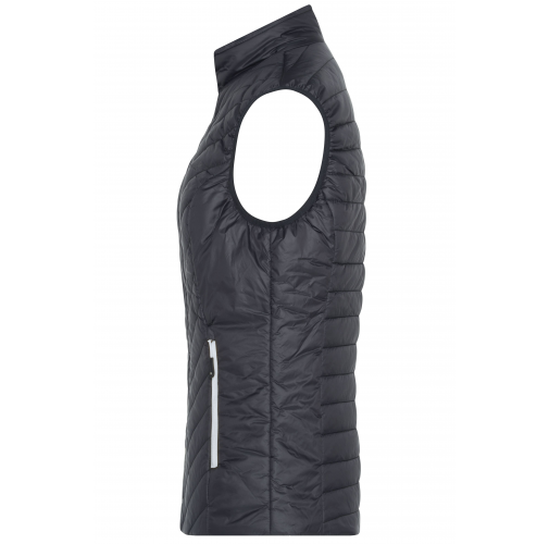 black/silver Ladies' Lightweight Vest