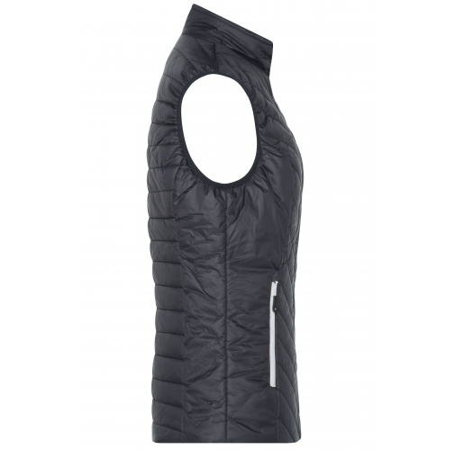 black/silver Ladies' Lightweight Vest