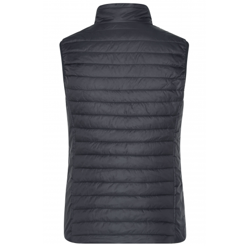 black/silver Ladies' Lightweight Vest