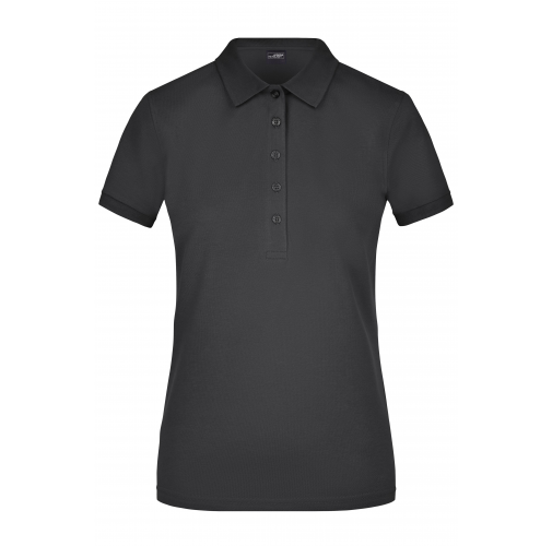 Ladies' Elastic Polo Piqué