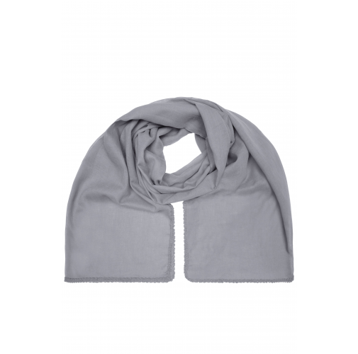 grey Cotton Scarf