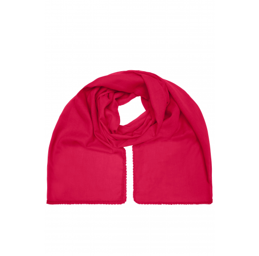 red Cotton Scarf