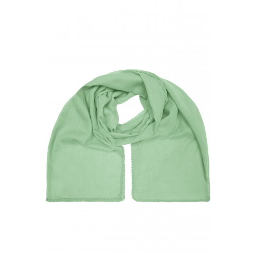 soft-green Cotton Scarf