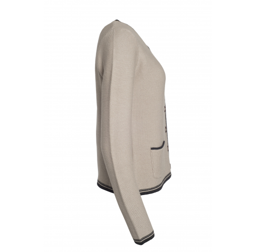 Ladies\' Traditional Knitted Jacket