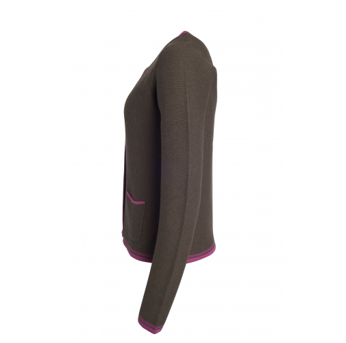 Ladies\' Traditional Knitted Jacket