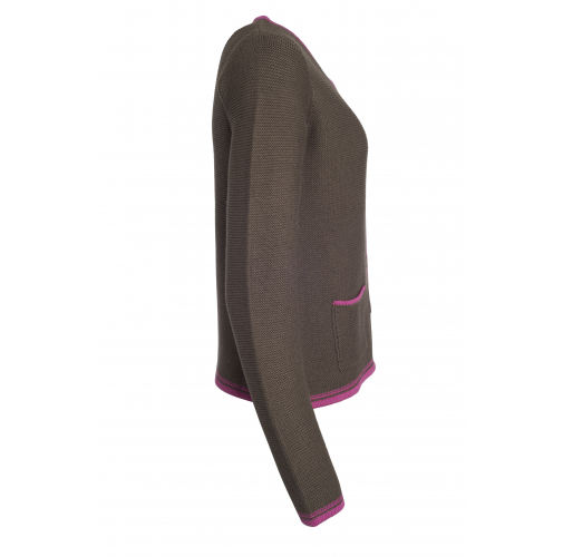 Ladies\' Traditional Knitted Jacket