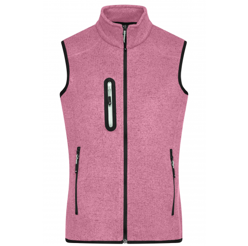 Ladies\' Knitted Fleece Vest