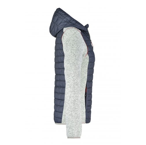 Ladies\' Knitted Hybrid Jacket