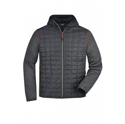 Men's Knitted Hybrid Jacket