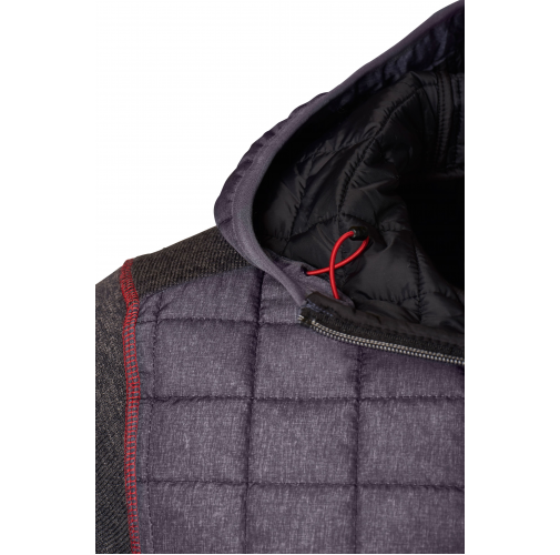 Men\'s Knitted Hybrid Jacket