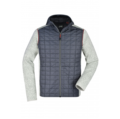 Men\'s Knitted Hybrid Jacket