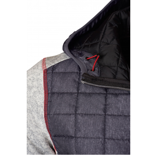 Men\'s Knitted Hybrid Jacket