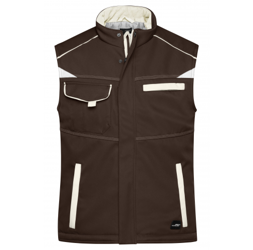 Workwear Softshell Padded Vest - COLOR -
