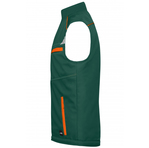 Workwear Softshell Padded Vest - COLOR -