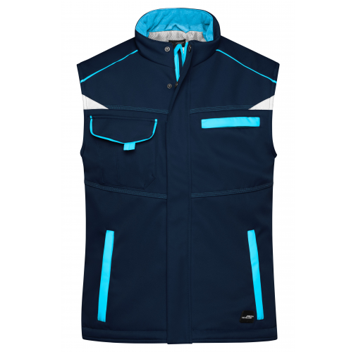 Workwear Softshell Padded Vest - COLOR -