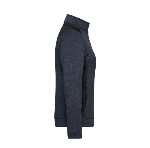 Ladies\' Knitted Workwear Fleece Jacket - STRONG -