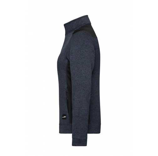 Ladies\' Knitted Workwear Fleece Jacket - STRONG -