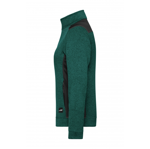 Ladies\' Knitted Workwear Fleece Jacket - STRONG -