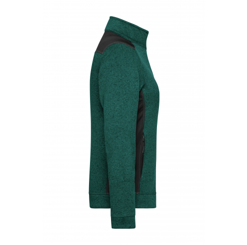 Ladies\' Knitted Workwear Fleece Jacket - STRONG -