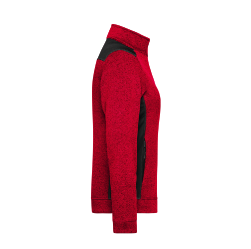 Ladies\' Knitted Workwear Fleece Jacket - STRONG -