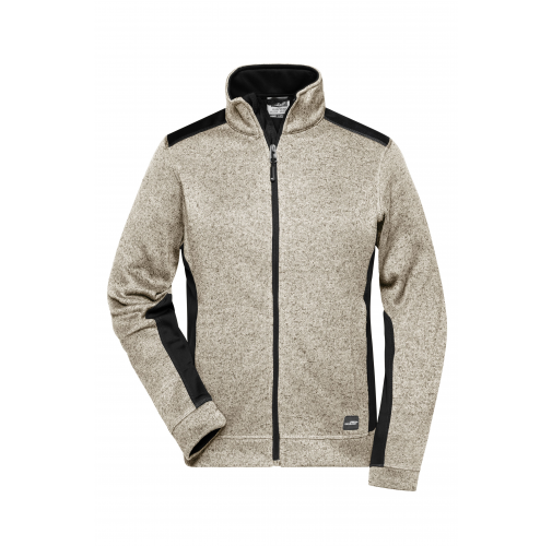 Ladies\' Knitted Workwear Fleece Jacket - STRONG -