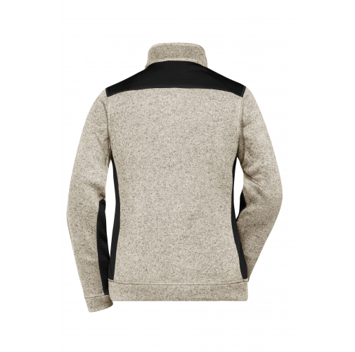 Ladies\' Knitted Workwear Fleece Jacket - STRONG -