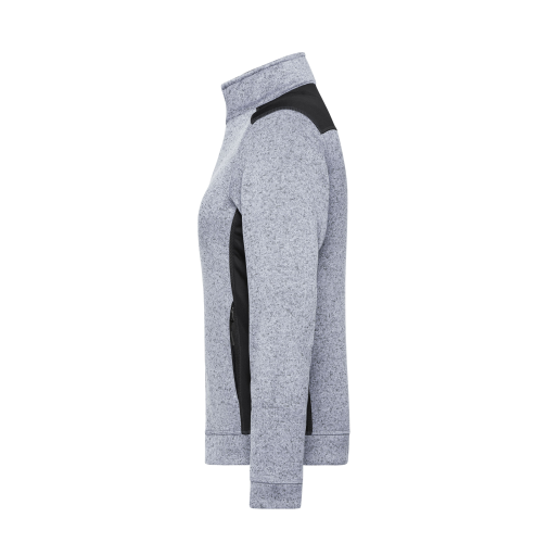 Ladies\' Knitted Workwear Fleece Jacket - STRONG -