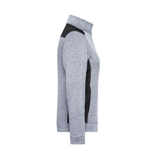 Ladies\' Knitted Workwear Fleece Jacket - STRONG -