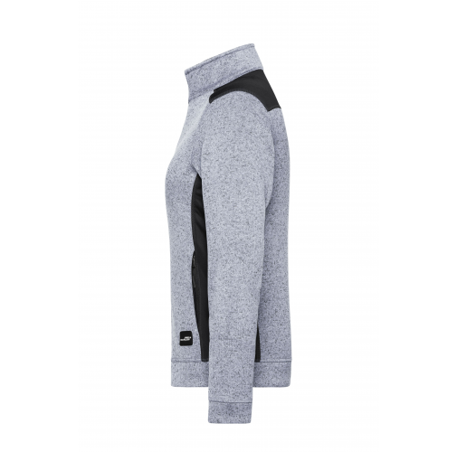 Ladies\' Knitted Workwear Fleece Jacket - STRONG -