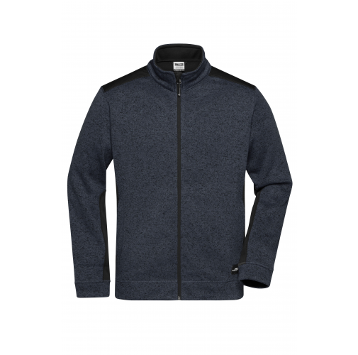 Men\'s Knitted Workwear Fleece Jacket - STRONG -