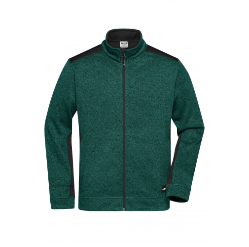 Men\'s Knitted Workwear Fleece Jacket - STRONG -