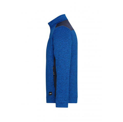 Men\'s Knitted Workwear Fleece Jacket - STRONG -