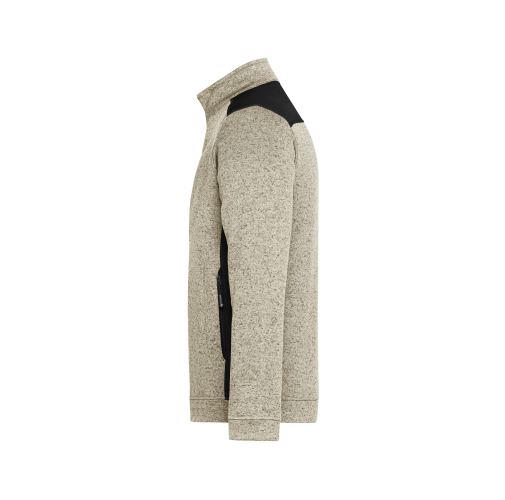 Men\'s Knitted Workwear Fleece Jacket - STRONG -