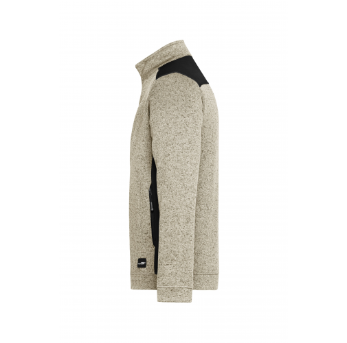 Men\'s Knitted Workwear Fleece Jacket - STRONG -