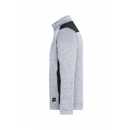 Men\'s Knitted Workwear Fleece Jacket - STRONG -