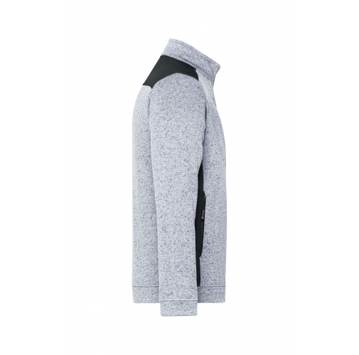Men\'s Knitted Workwear Fleece Jacket - STRONG -