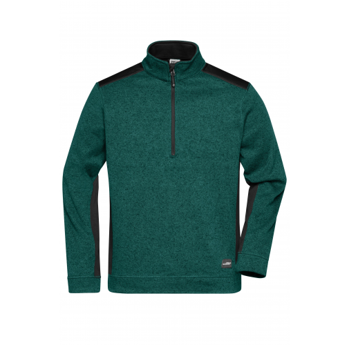 Men\'s Knitted Workwear Fleece Half-Zip - STRONG -