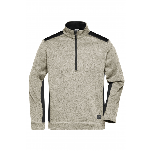Men\'s Knitted Workwear Fleece Half-Zip - STRONG -
