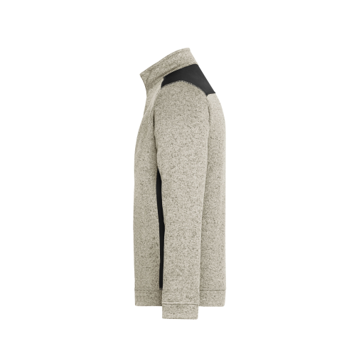 Men\'s Knitted Workwear Fleece Half-Zip - STRONG -