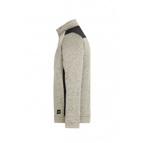 Men\'s Knitted Workwear Fleece Half-Zip - STRONG -