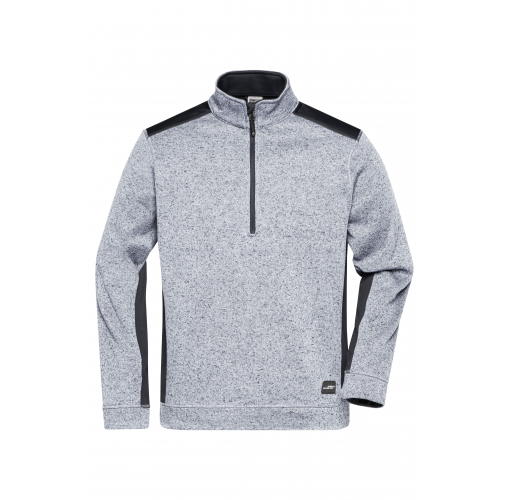 Men\'s Knitted Workwear Fleece Half-Zip - STRONG -