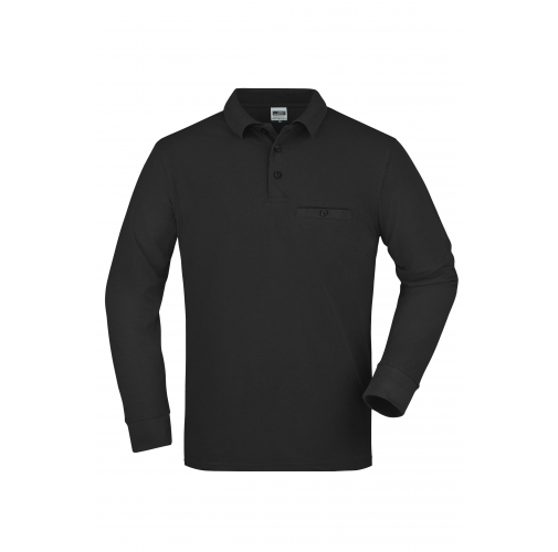 Men\'s Workwear Polo Pocket Longsleeve