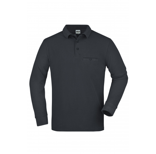 Men\'s Workwear Polo Pocket Longsleeve