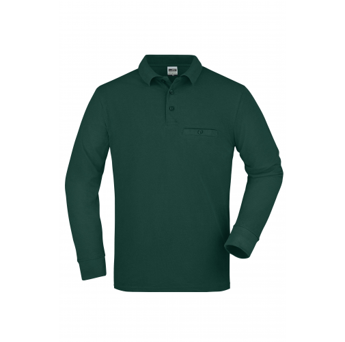 Men\'s Workwear Polo Pocket Longsleeve